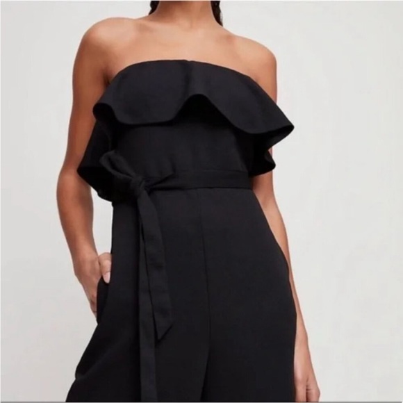 Aritzia Babaton Flutter Jumpsuit in Black - Picture 11 of 11